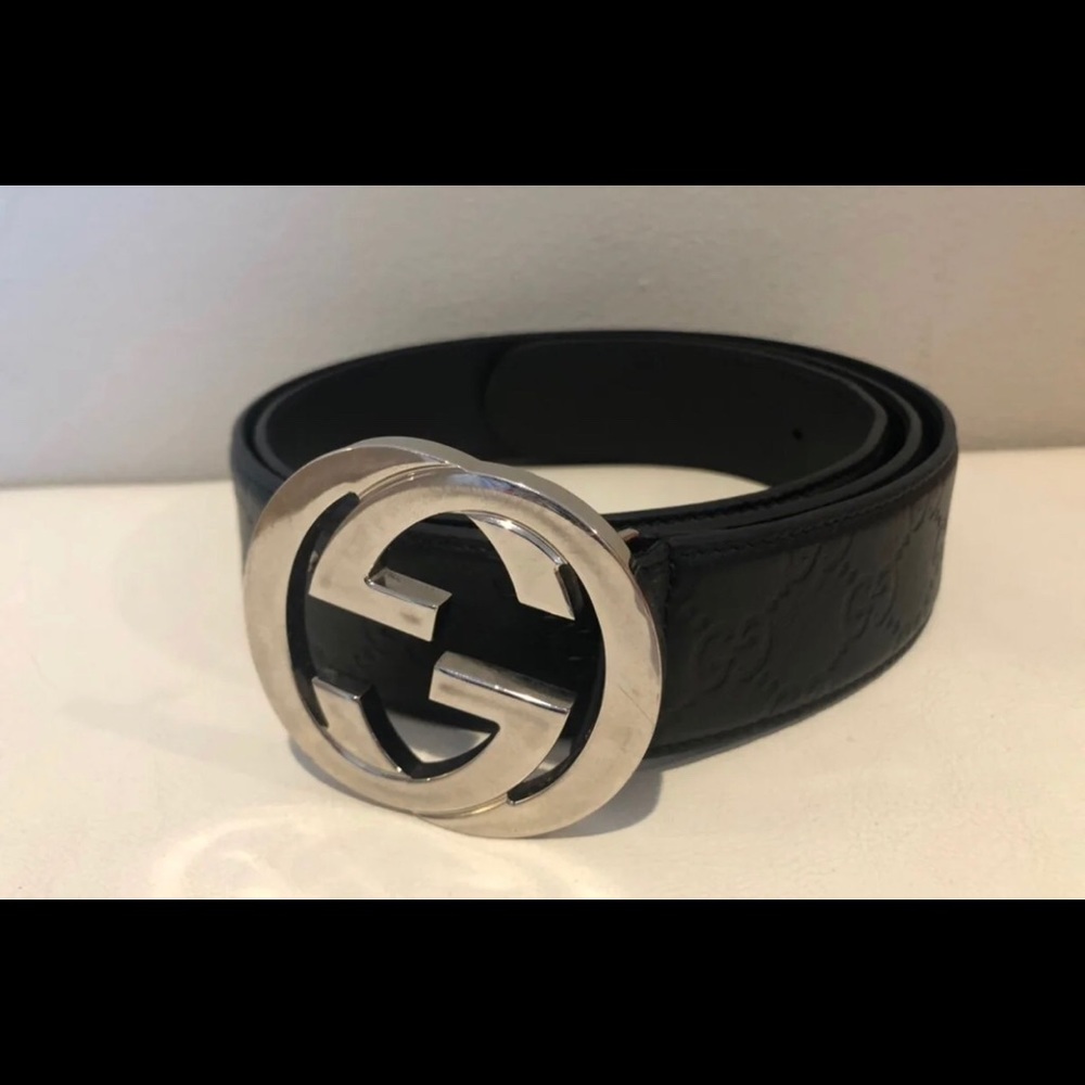 Gucci Signature Leather Belt